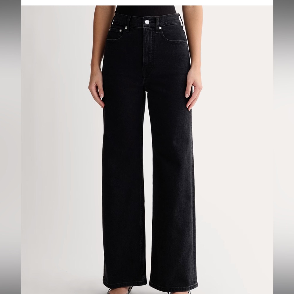 Everlane Women's Black Flare Jeans